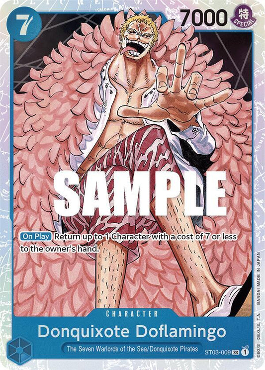Donquixote Doflamingo - Starter Deck 3: The Seven Warlords of The Sea (ST-03) NM *FOIL*