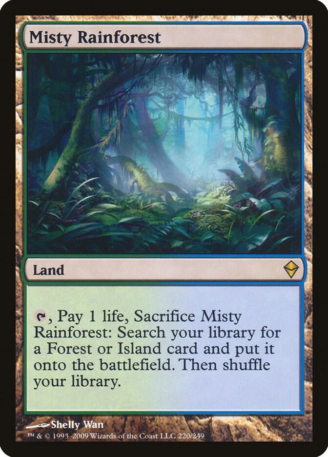 Misty Rainforest - Zendikar (ZEN) NM