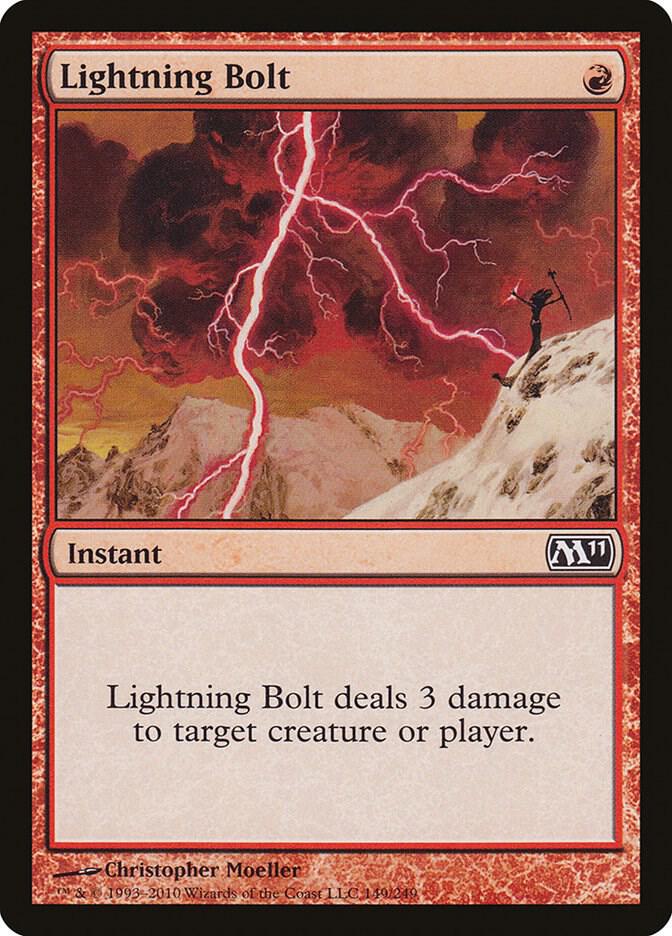 Lightning Bolt - Magic 2011 (M11) (M11) MP