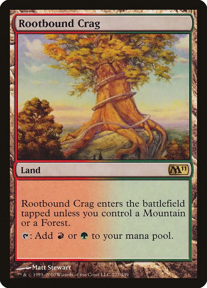 Rootbound Crag - Magic 2011 (M11) (M11) LP