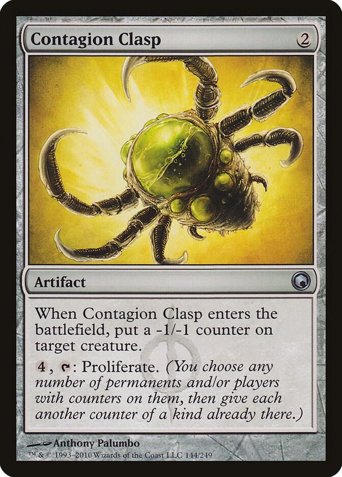 Contagion Clasp - Scars of Mirrodin (SOM) NM