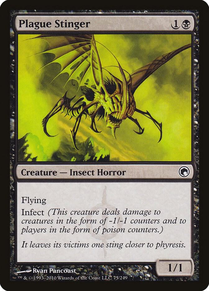 Plague Stinger - Scars of Mirrodin (SOM) NM