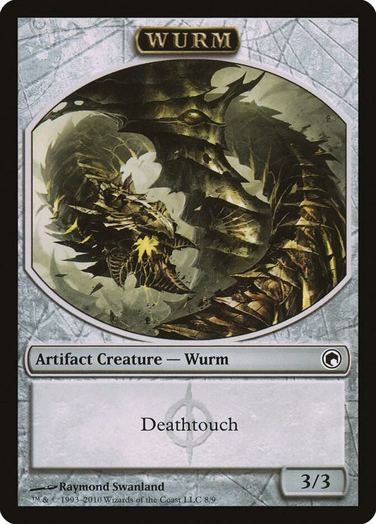 Wurm Token (8) - Scars of Mirrodin (SOM) LP