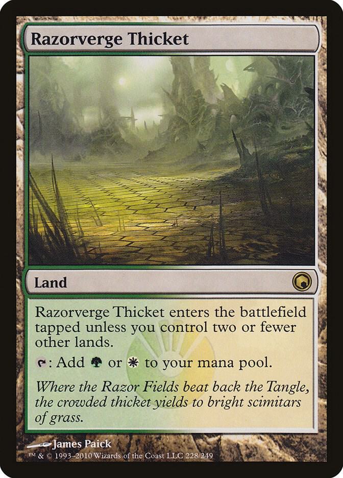 Razorverge Thicket - Scars of Mirrodin (SOM) LP