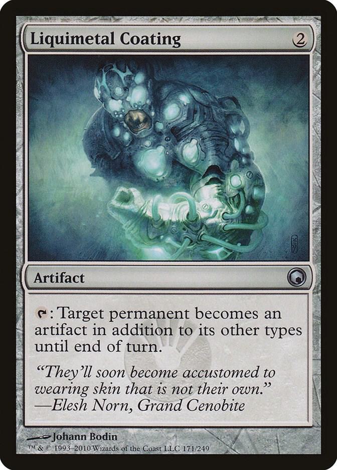 Liquimetal Coating - Scars of Mirrodin (SOM) NM