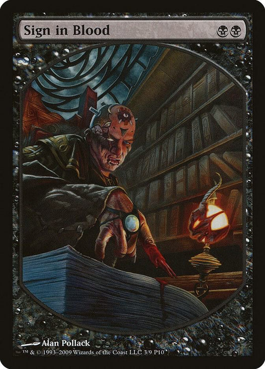 Sign in Blood - Magic Player Rewards (MPRP) NM