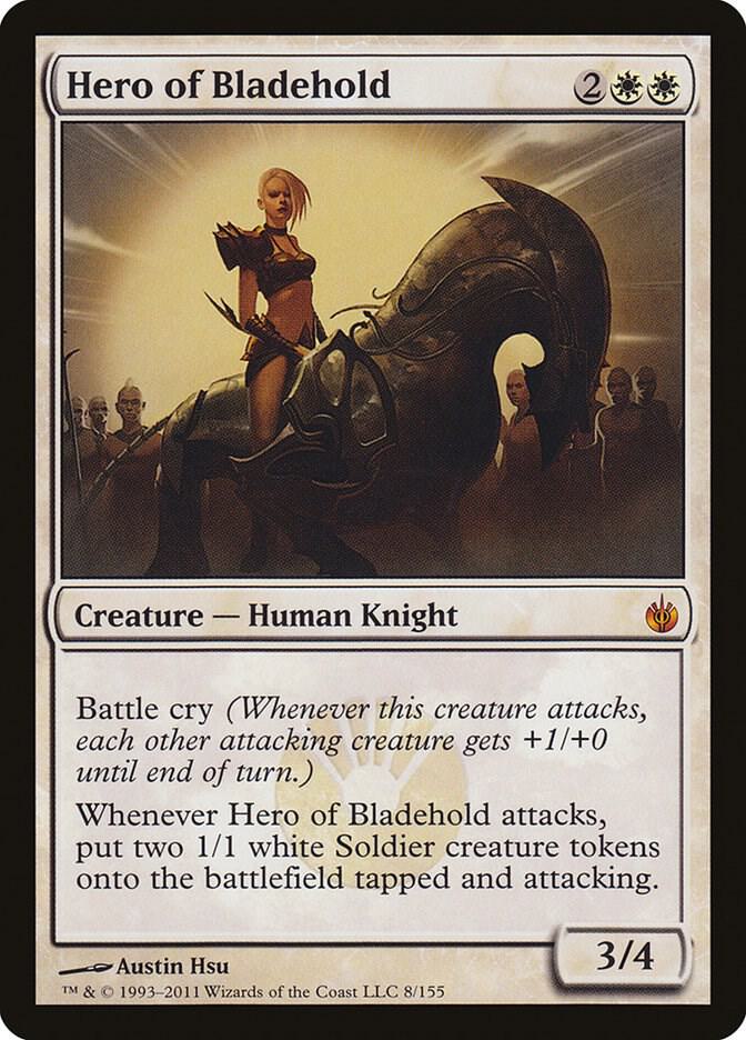 Hero of Bladehold - Mirrodin Besieged (MBS) NM