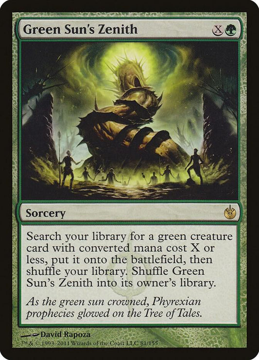 Green Sun's Zenith - Mirrodin Besieged (MBS) LP