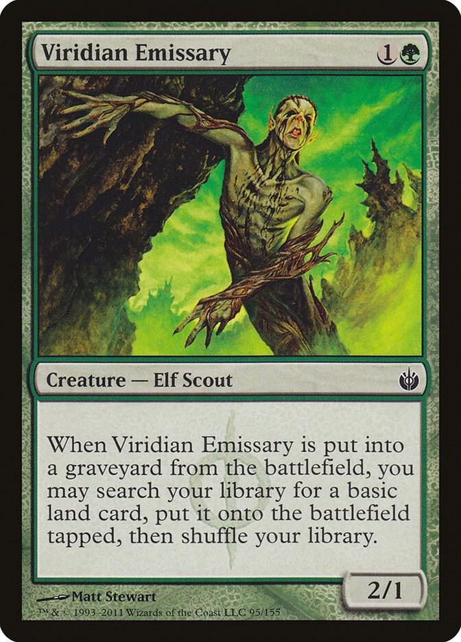 Viridian Emissary - Mirrodin Besieged (MBS) MP *FOIL*