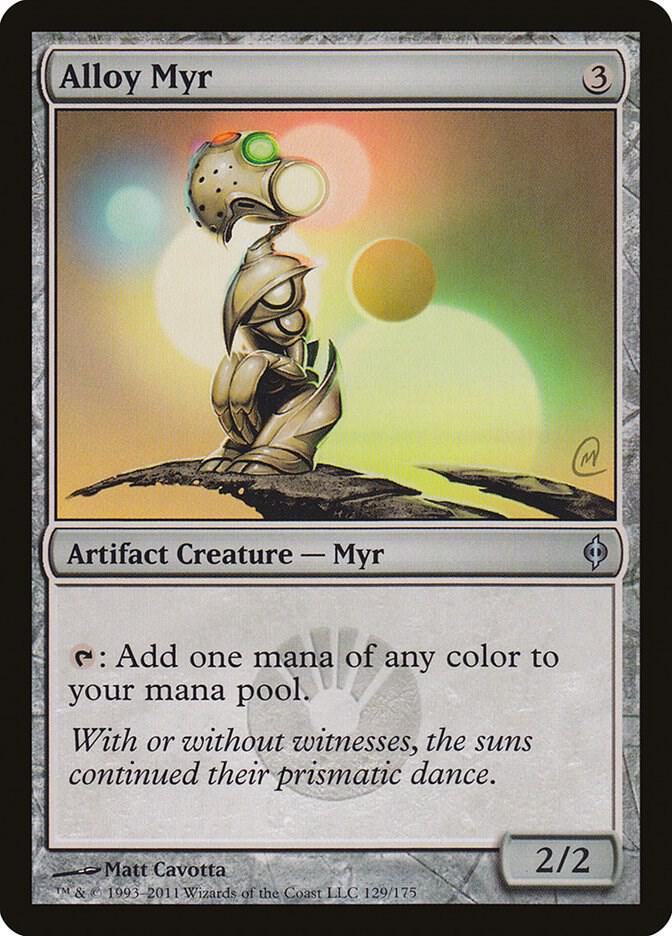 Alloy Myr - New Phyrexia (NPH) NM