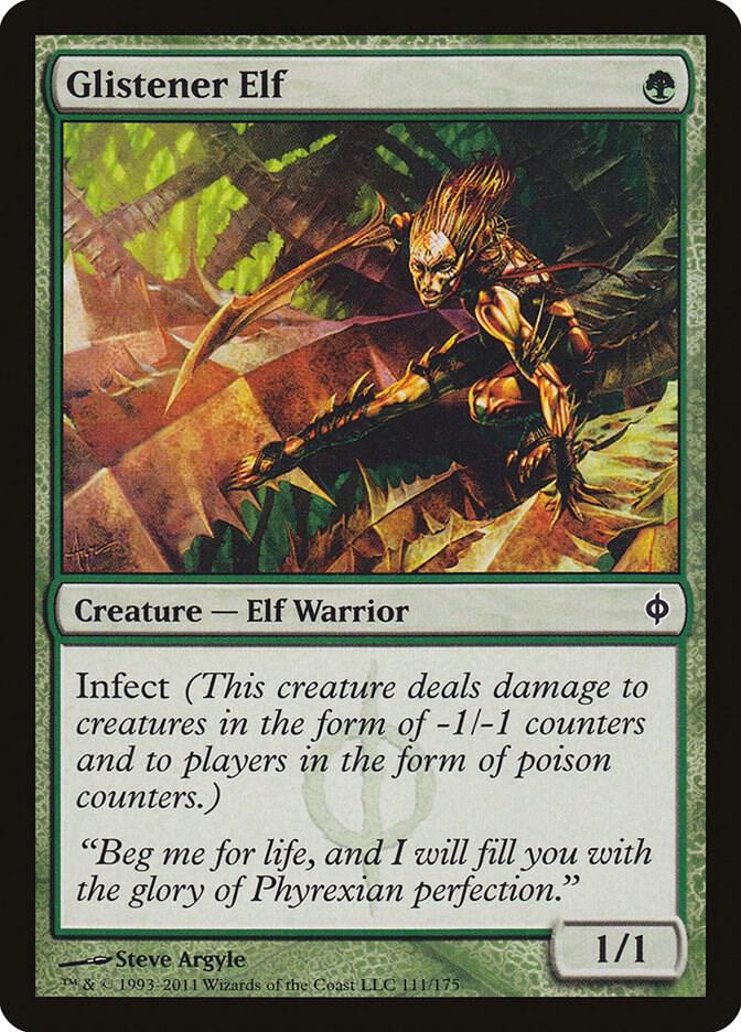 Glistener Elf - New Phyrexia (NPH) LP