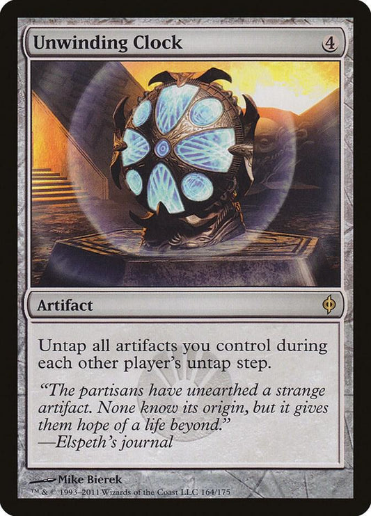 Unwinding Clock - New Phyrexia (NPH) LP