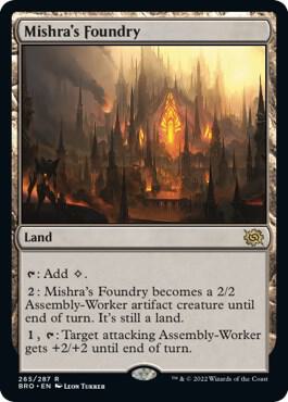 Mishra's Foundry - The Brothers' War (BRO) NM