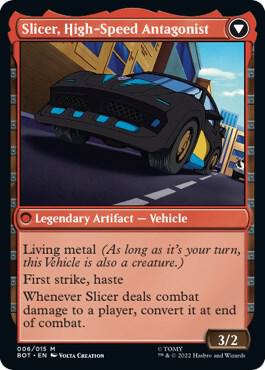 Slicer, Hired Muscle - Universes Beyond: Transformers (BOT) Universes Beyond: Transformers *HOLO*