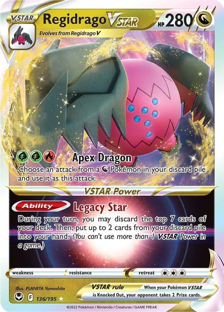 Regidrago VSTAR - SWSH12: Silver Tempest (SWSH12) NM *FOIL*