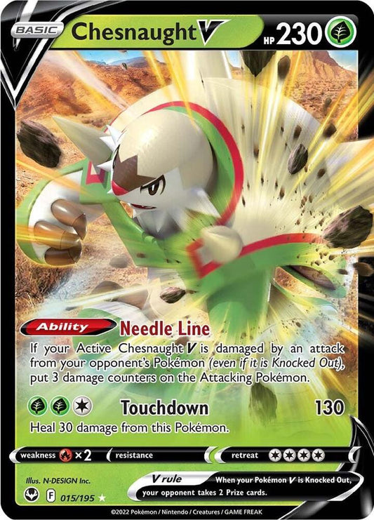 Chesnaught V - SWSH12: Silver Tempest (SWSH12) LP *FOIL*