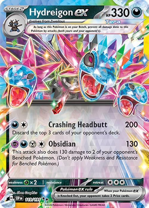 Hydreigon ex - 119/191 - SV08: Surging Sparks (SSP) NM