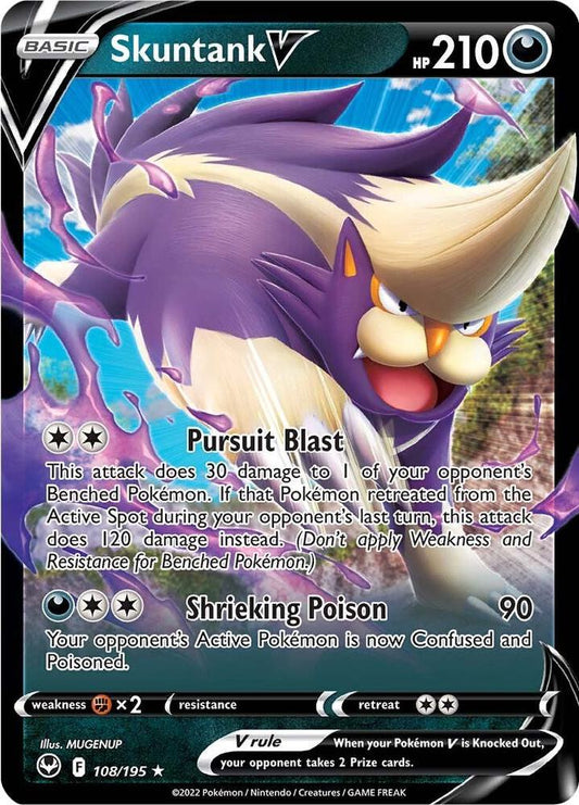 Skuntank V - SWSH12: Silver Tempest (SWSH12) NM *FOIL*
