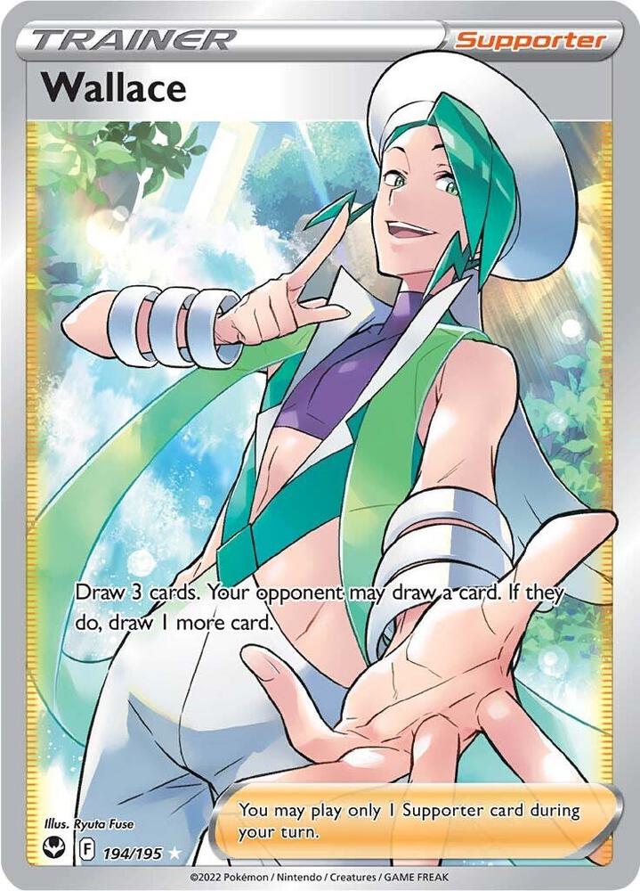 Wallace (Full Art) - SWSH12: Silver Tempest (SWSH12) NM *FOIL*