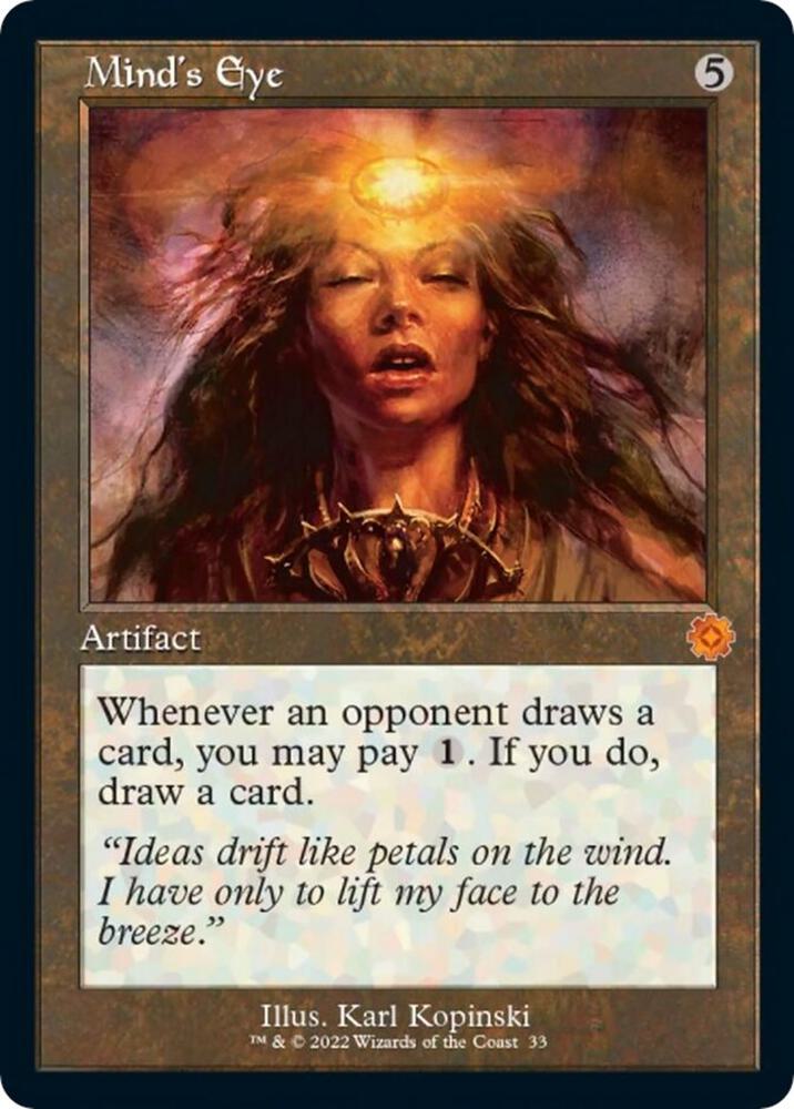 Mind's Eye - The Brothers' War: Retro Frame Artifacts (BRR) NM
