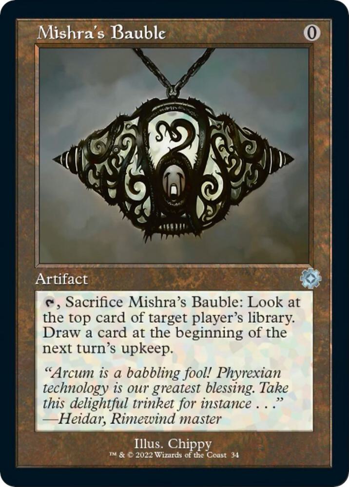 Mishra's Bauble - The Brothers' War: Retro Frame Artifacts (BRR) LP