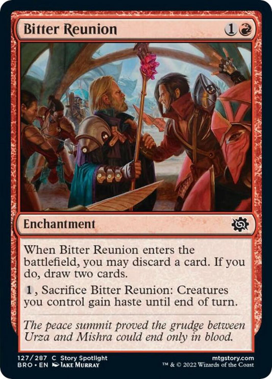 Bitter Reunion - The Brothers' War (BRO) LP *FOIL*