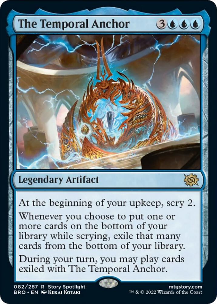 The Temporal Anchor - The Brothers' War (BRO) NM *FOIL*
