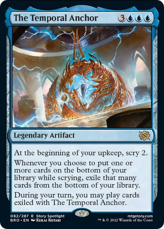 The Temporal Anchor - The Brothers' War (BRO) NM *FOIL*