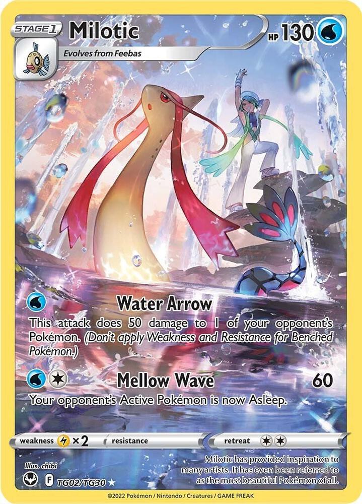 Milotic - SWSH12: Silver Tempest Trainer Gallery (SWSH12: TG) NM *FOIL*
