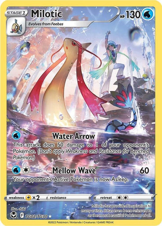 Milotic - SWSH12: Silver Tempest Trainer Gallery (SWSH12: TG) NM *FOIL*