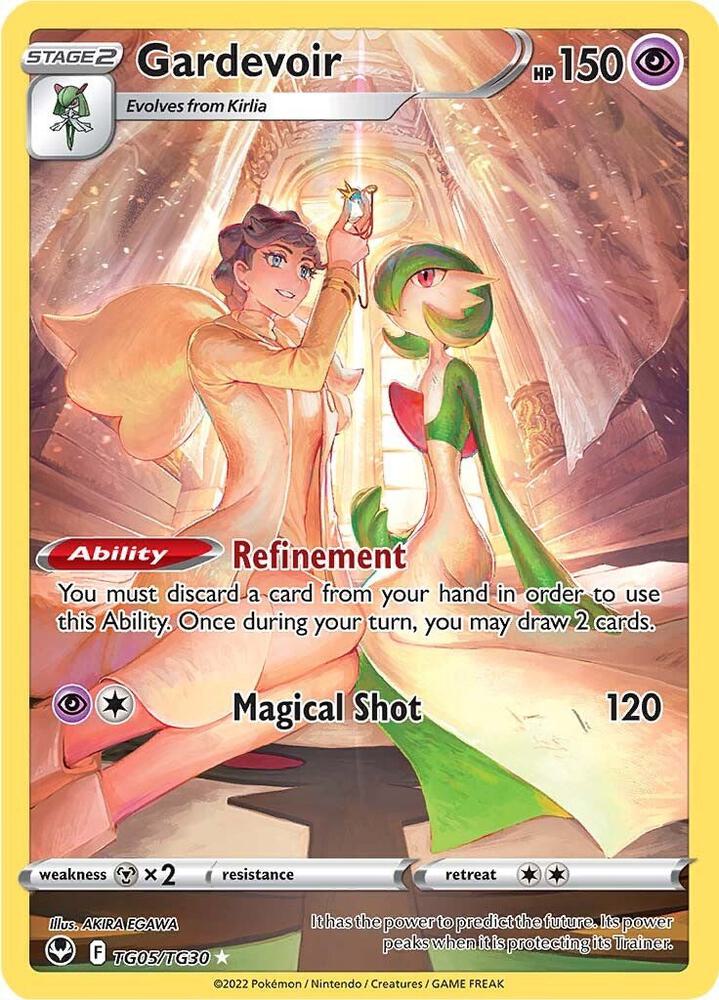 Gardevoir - SWSH12: Silver Tempest Trainer Gallery (SWSH12: TG) NM *FOIL*