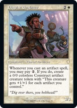 Digsite Engineer (Retro Frame) - Commander: The Brothers' War (BRC) LP