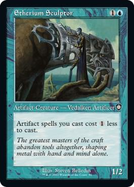 Etherium Sculptor (Retro Frame) - Commander: The Brothers' War (BRC) LP