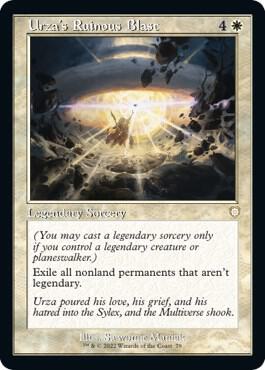 Urza's Ruinous Blast (Retro Frame) - Commander: The Brothers' War (BRC) LP