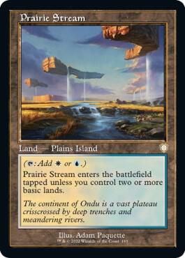 Prairie Stream (Retro Frame) - Commander: The Brothers' War (BRC) NM