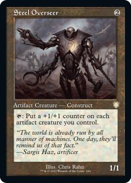 Steel Overseer (Retro Frame) - Commander: The Brothers' War (BRC) NM