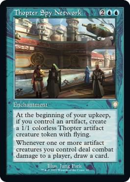 Thopter Spy Network (Retro Frame) - Commander: The Brothers' War (BRC) LP