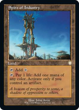 Spire of Industry (Retro Frame) - Commander: The Brothers' War (BRC) LP