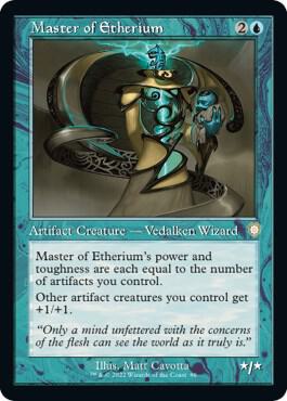 Master of Etherium (Retro Frame) - Commander: The Brothers' War (BRC) LP