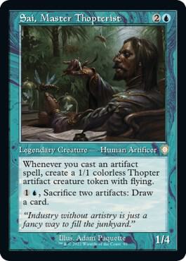 Sai, Master Thopterist (Retro Frame) - Commander: The Brothers' War (BRC) LP