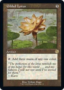 Gilded Lotus - The Brothers' War: Retro Frame Artifacts (BRR) NM