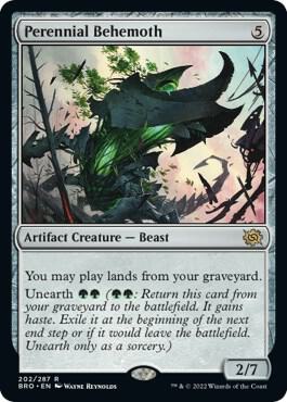 Perennial Behemoth - The Brothers' War (BRO) NM