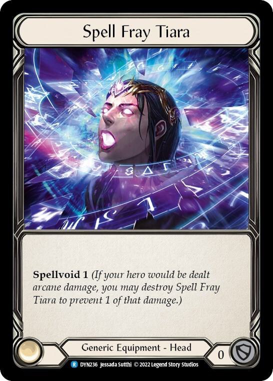 Spell Fray Tiara - Dynasty (DYN) NM *Cold Foil*