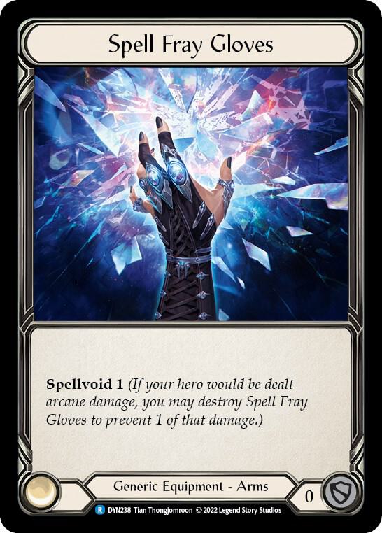 Spell Fray Gloves - Dynasty (DYN) NM *Cold Foil*