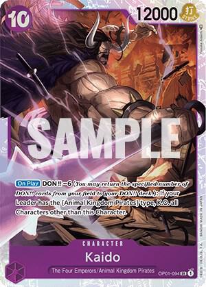 Kaido (094) - Romance Dawn (OP01) NM *FOIL*