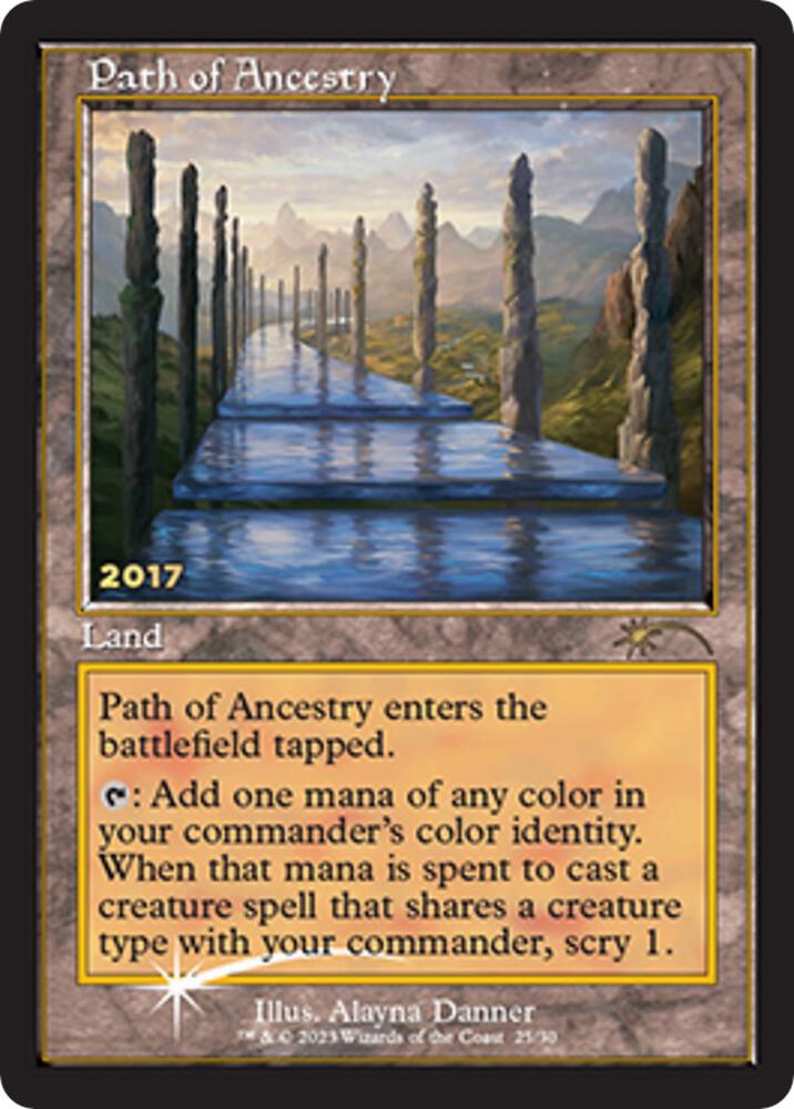 Path of Ancestry - 30th Anniversary Promos (30A-P) NM *FOIL*