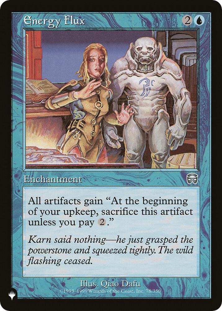 Energy Flux - The List Reprints (LIST) NM