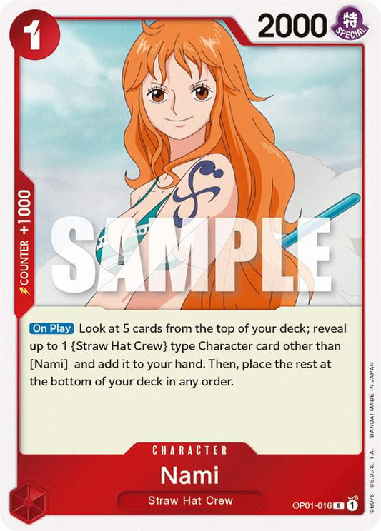 Nami - Romance Dawn (OP01) NM *FOIL*