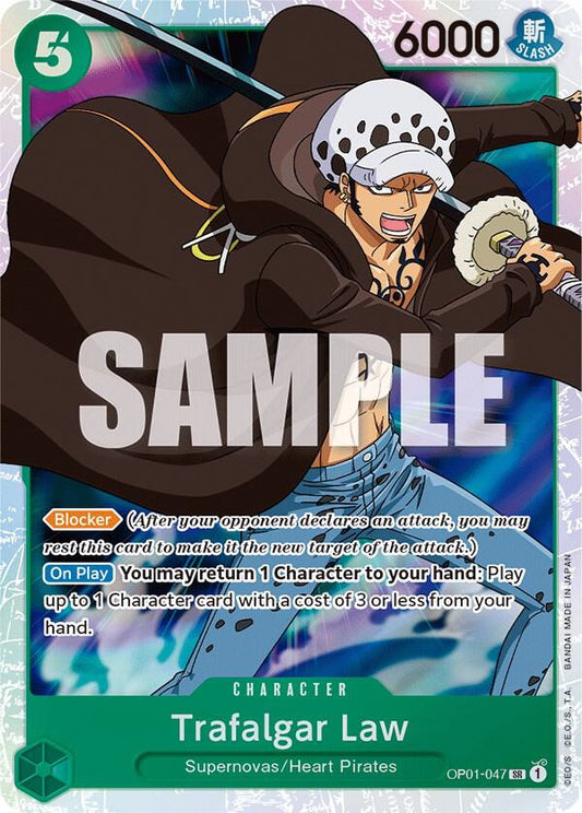 Trafalgar Law (047) - Romance Dawn (OP01) NM *FOIL*