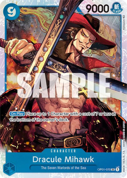 Dracule Mihawk - Romance Dawn (OP01) LP *FOIL*